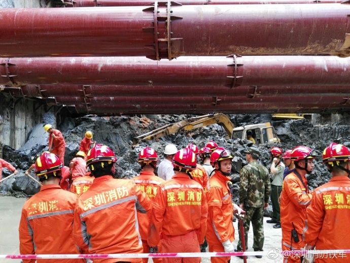 深圳铁路施工现场坍塌致13人失联，紧急救援与事故反思